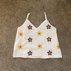 Shein Colorful Daisy Top